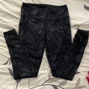 Dino skull full length leggings